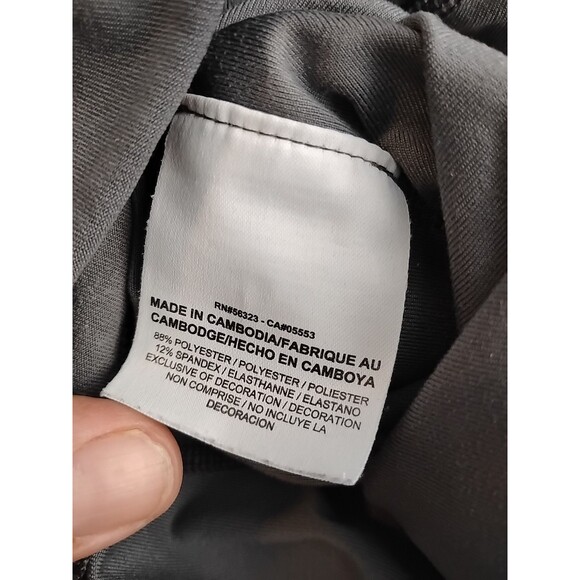 Nike regular Fit Poly training Yoga Pants Women's Size Small Dri Fit Gray - Picture 5 of 5